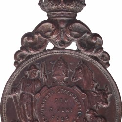 1903. Belgium. Steenhuffel. Price medal for the annual fair.