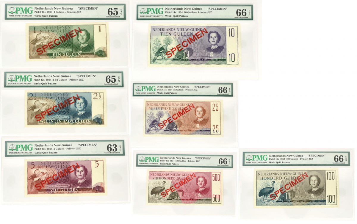 New Guinea 1-500 gulden Banknote Type 1954 - UNC