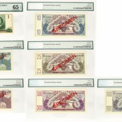New Guinea 1-500 gulden Banknote Type 1954 - UNC