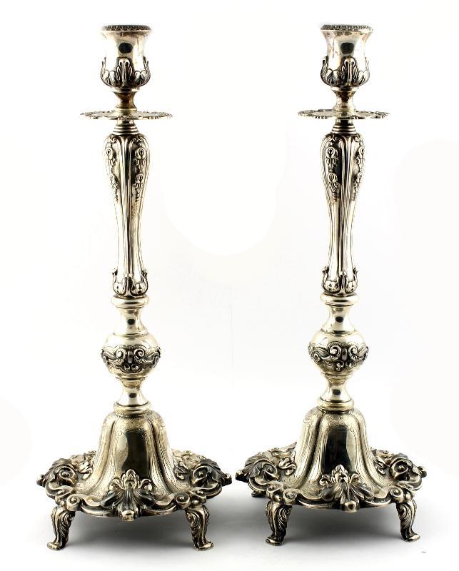 Zilveren Kandelaars (2x)                                                                                                                                                                                                                                       