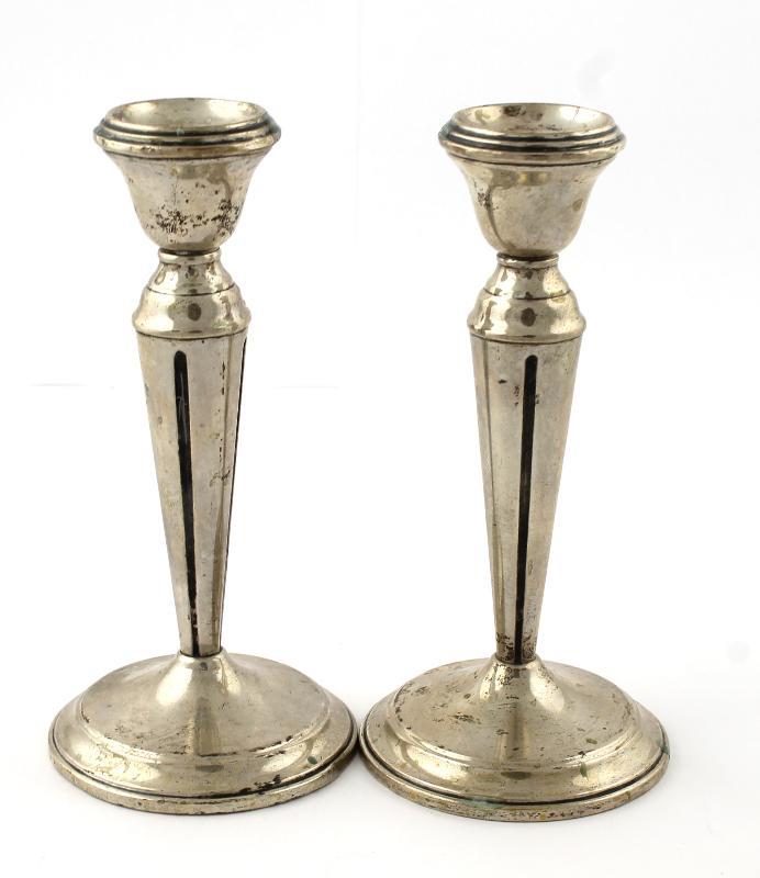 Zilveren Kandelaars (2x)                                                                                                                                                                                                                                       