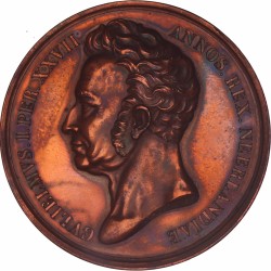 1843. Nederland. Overlijden van koning Willem I.