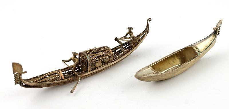Lot: Zilveren Miniaturen (2x)                                                                                                                                                                                                                                  
