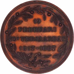 1887. Nederland. Verjaardag Willem III.