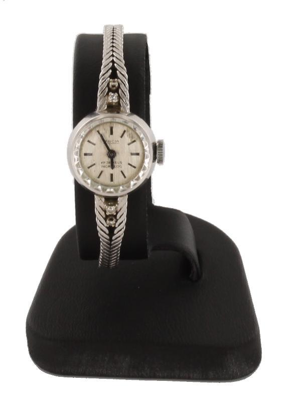 Kavel 589 Witgouden Dames Horloge Lancia 14 karaat Goudwisselkantoor Veilingen