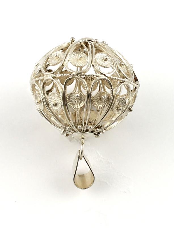 Zilveren Bol Hanger                                                                                                                                                                                                                                            