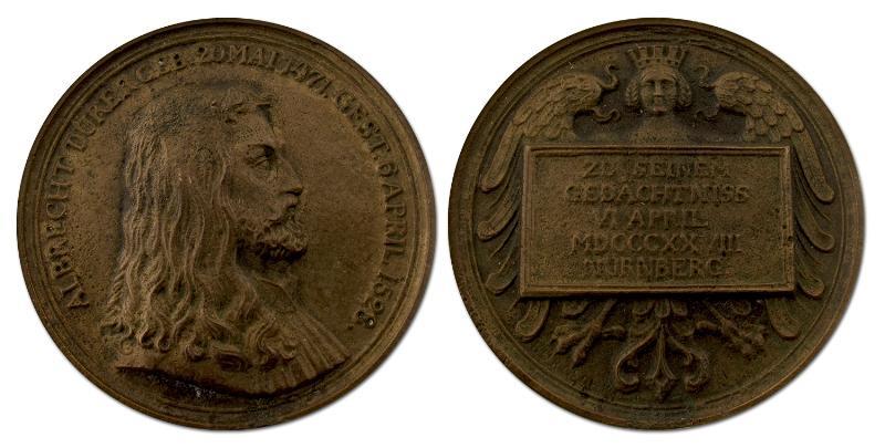 Duitsland. 1828. Nuremberg, Herdenking A. Durer.                                                                                                                                                                                                               