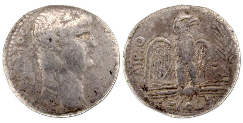 Egypte, Alexandrie. Bilioen Tetradrachme.                                                                                                                                                                                                                      
