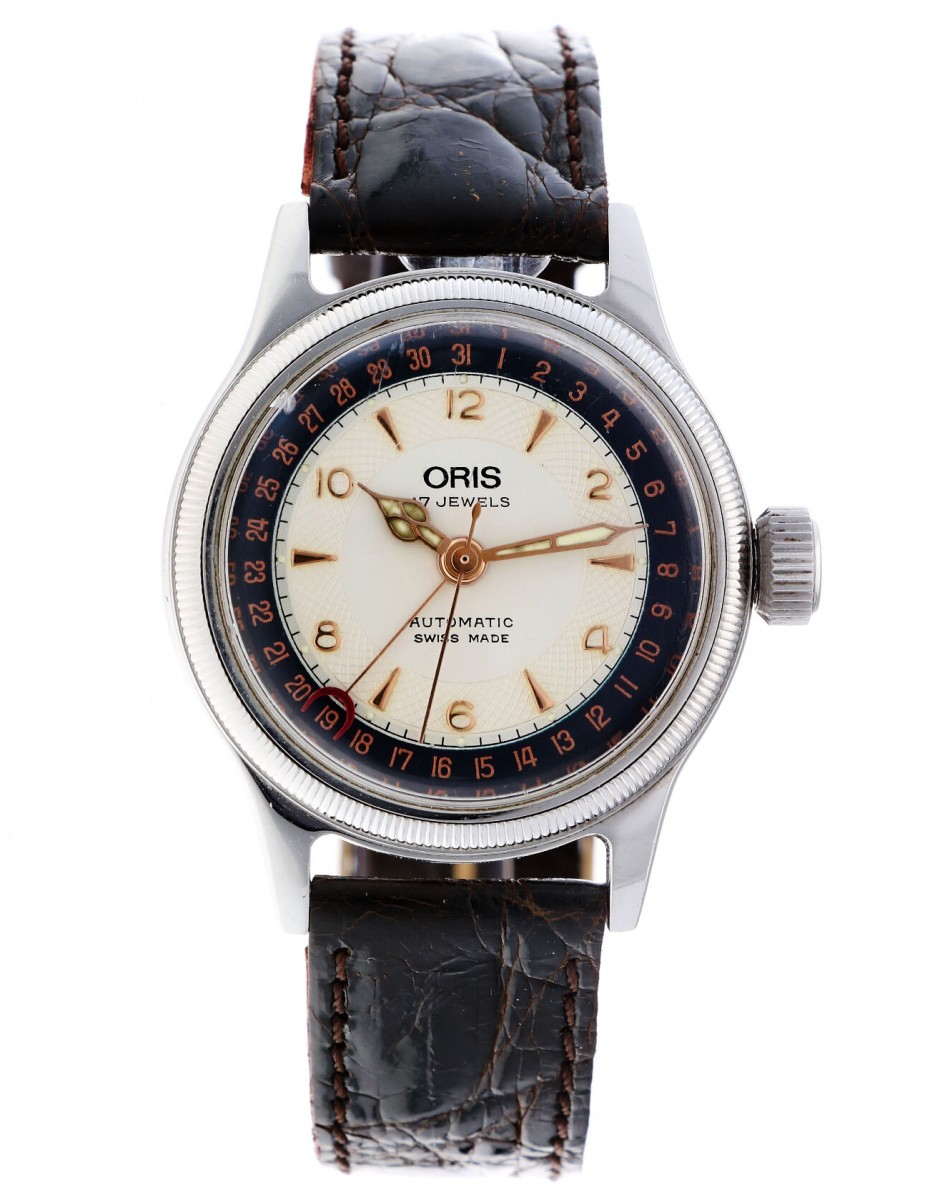 Oris Pointer Date 7800C - horloge - ca. 1999