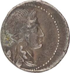 Roman Republic. C. Egnatius Maximus. Denarius. ND (75 BC).