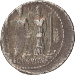 Roman Republic. C. Egnatius Maximus. Denarius. ND (75 BC).