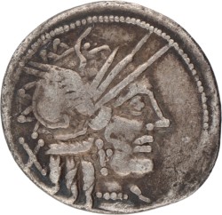 Roman Republic. Cn Papirius Carbo. Denarius. ND (121 BC).
