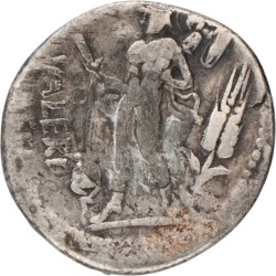 Roman Republic. L. Valerius Flaccus. Denarius. ND (108 - 107 BC).