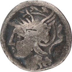 Roman Republic. C. Coelius Caldus. Denarius. ND (104 BC).