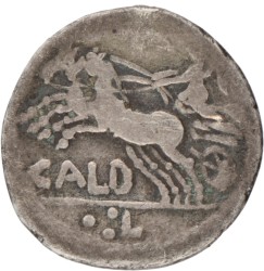 Roman Republic. C. Coelius Caldus. Denarius. ND (104 BC).