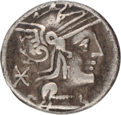 Roman Republic. Q. Marcius Philippus. Denarius. ND (129 BC).