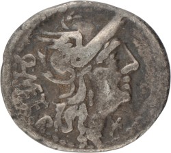 Roman Republic. M. Vargunteius. Denarius. ND (130 BC).