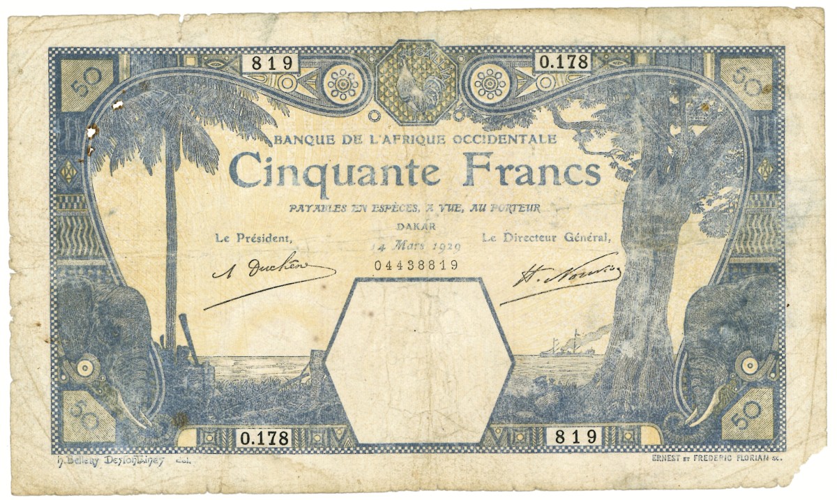 Lot 1 banknote. - Good.