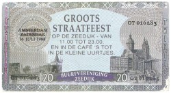 No reserve - 20 gulden. - Zeer Fraai.