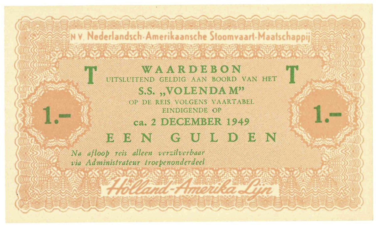 1 gulden. - UNC.