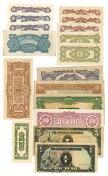 Lot 16 banknotes. - Very fine / Extremely fine.