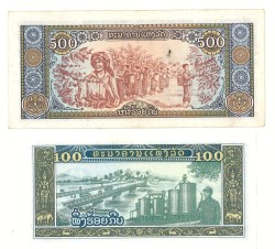 Lot 2 banknotes. - Very fine / Extremely fine.