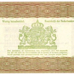 Nederland 1 gulden Zilverbon Type 1938 - Nagenoeg UNC