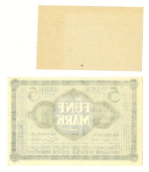 Lot 2 banknotes. - UNC.