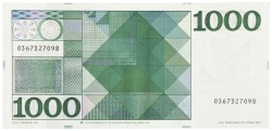 1000 gulden. - Prachtig.