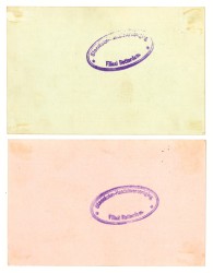 Nederland. 1 en 2½ gulden. Waardebon. Type 1914. Type Rotterdam. - Prachtig.