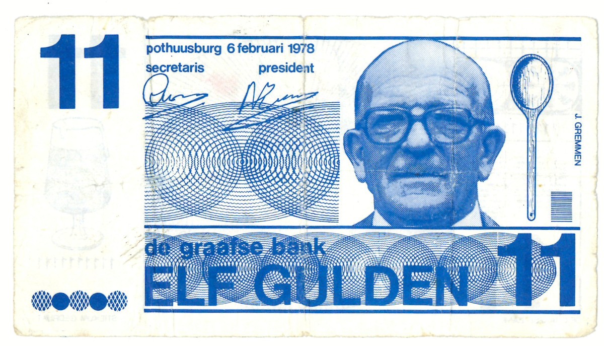 11 gulden. - Fraai.