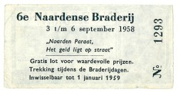 2½ gulden. - Zeer Fraai.