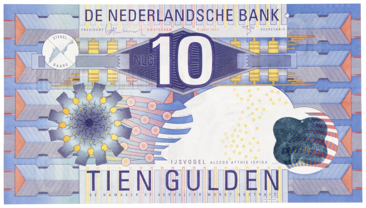 10 gulden proef. - Prachtig.