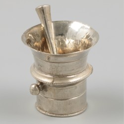 10-delig lot miniaturen zilver.
