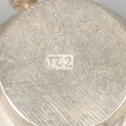 10-delig lot miniaturen zilver.