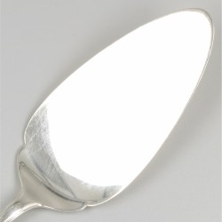 Taartschep Hollands rondfilet, zilver.