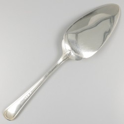 Taartschep Hollands rondfilet, zilver.