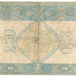 Nederland 2½ gulden Zilverbon Type 1918 - Fraai +