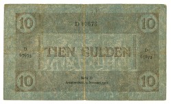 10 gulden. - Fraai / Zeer Fraai.