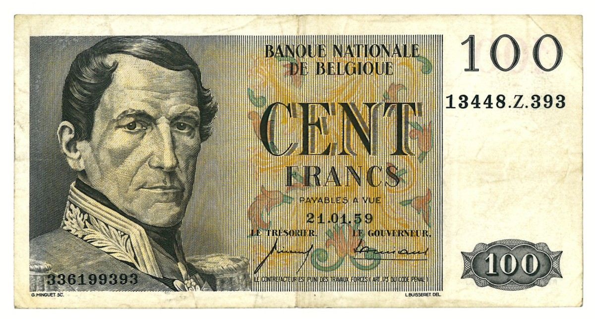 100 francs. - Very fine.