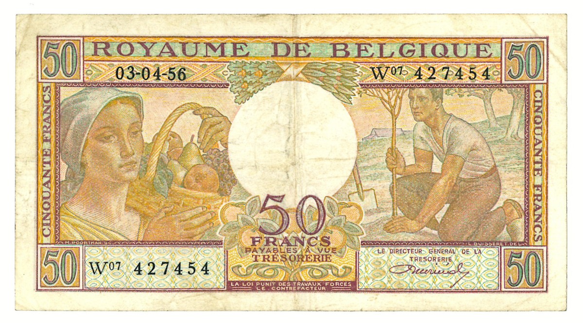 50 francs. - Very fine.