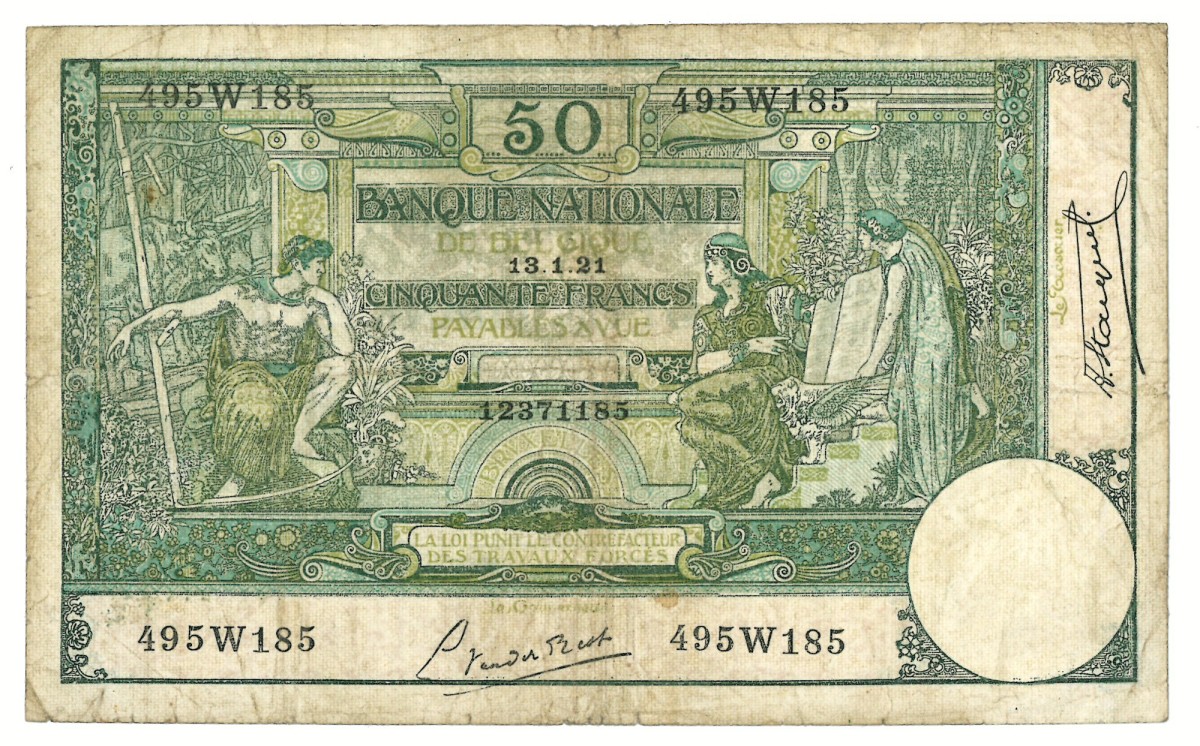 50 francs. - Very fine.