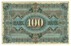 Lot 1 banknote. - Very fine.