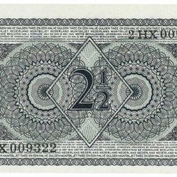 Nederland 2½ gulden Muntbiljet Type 1949 Juliana - Nagenoeg UNC
