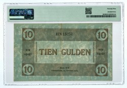 10 gulden 1921. - Zeer Fraai.