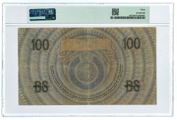 Nederland. 100 gulden. Bankbiljet. Type 1921. - PMG 30