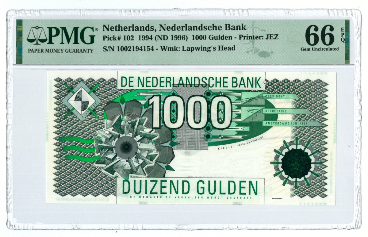 1000 gulden 1994. - UNC.