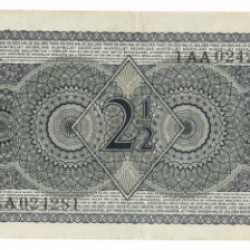 Nederland 3x 2½ gulden Muntbiljet Type 1949 Juliana - Zeer Fraai