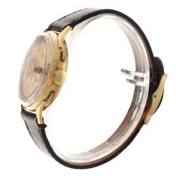 No Reserve - Chronographe Suisse Royce 18K. Dog-Leg lugs - Heren horloge.