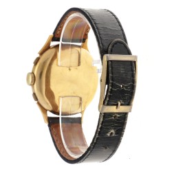 No Reserve - Chronographe Suisse Royce 18K. Dog-Leg lugs - Heren horloge.